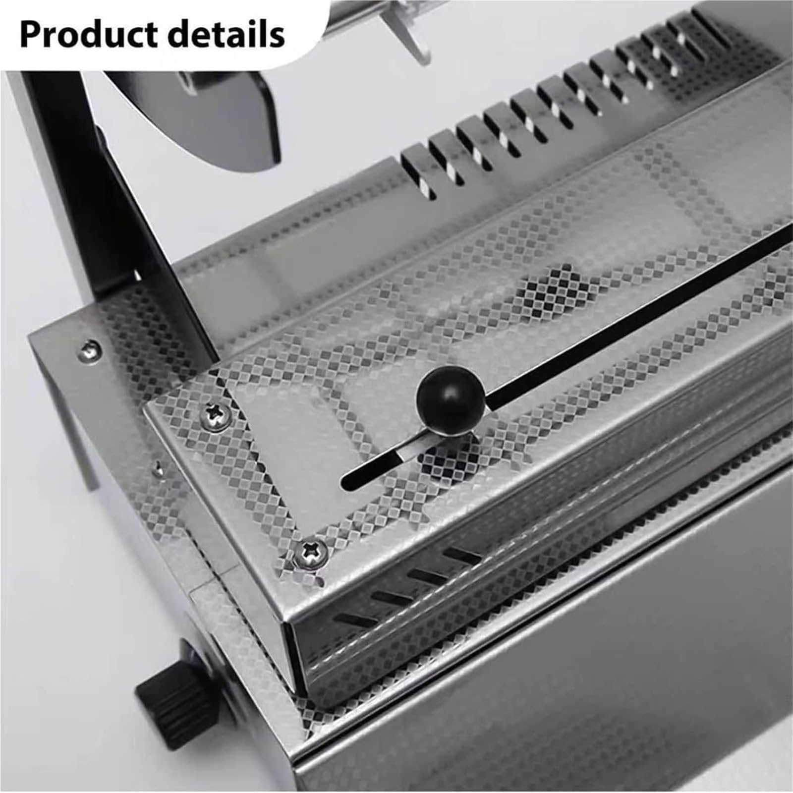 Selladora de bolsas de laboratorio de 500 W, selladora de bolsas para esterilización dental con 6 temperaturas ajustables, máquina de sellado térmico dental de acero inoxidable