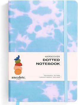 Anecdote Dotted Journal Notebook,192 Pages, A5 size 8.3" x 5.4"| Hardcover