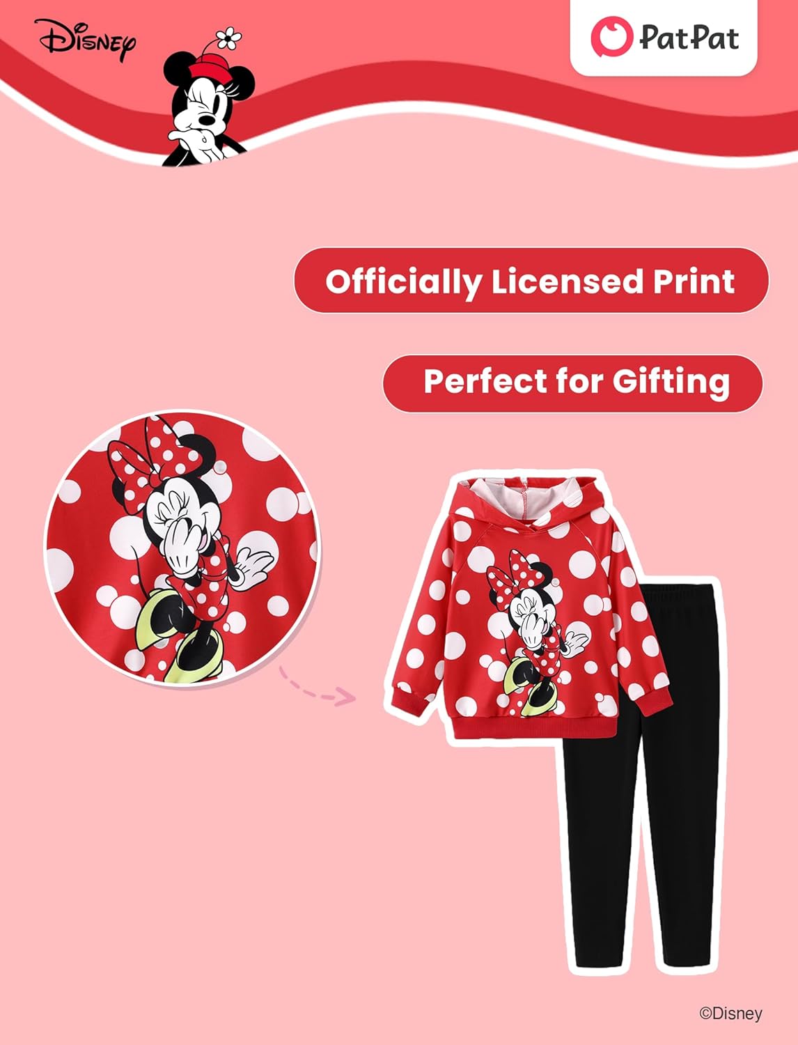 Disney Princess Toddler Girls Clothes Long Sleeve Hoodies and Leggings Clothing Sets Fall Casual Pullover Tracksuit - Image 5