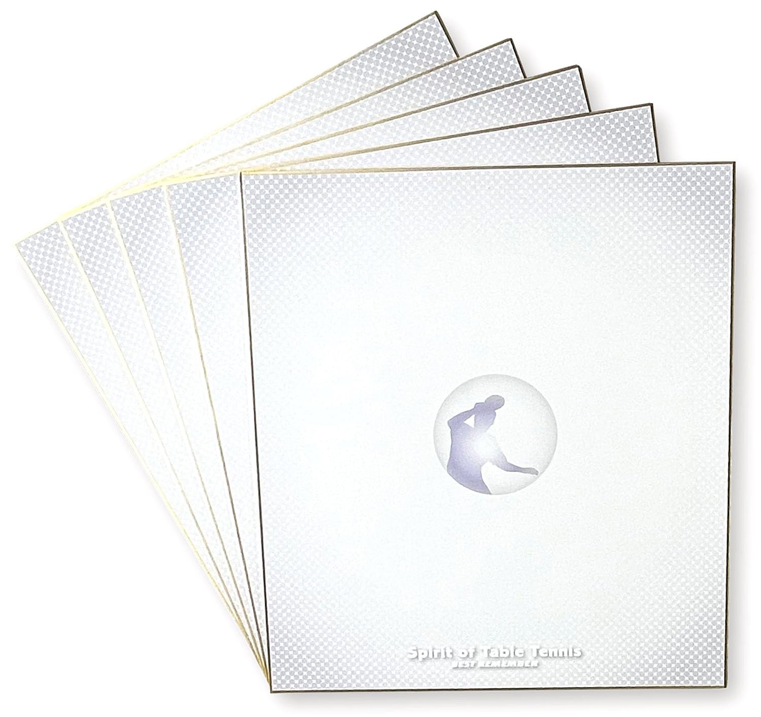 Unix FD1434 Table Tennis Keepsake Colored Paper Set of 5 Table Tennis 1