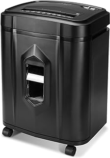 Aurora AU1225MA High-Security 12-Sheet Micro-Cut Paper and CD/Credit Card Shredder/ 5-Gallon Pullout Basket/40 Minutes Run Time