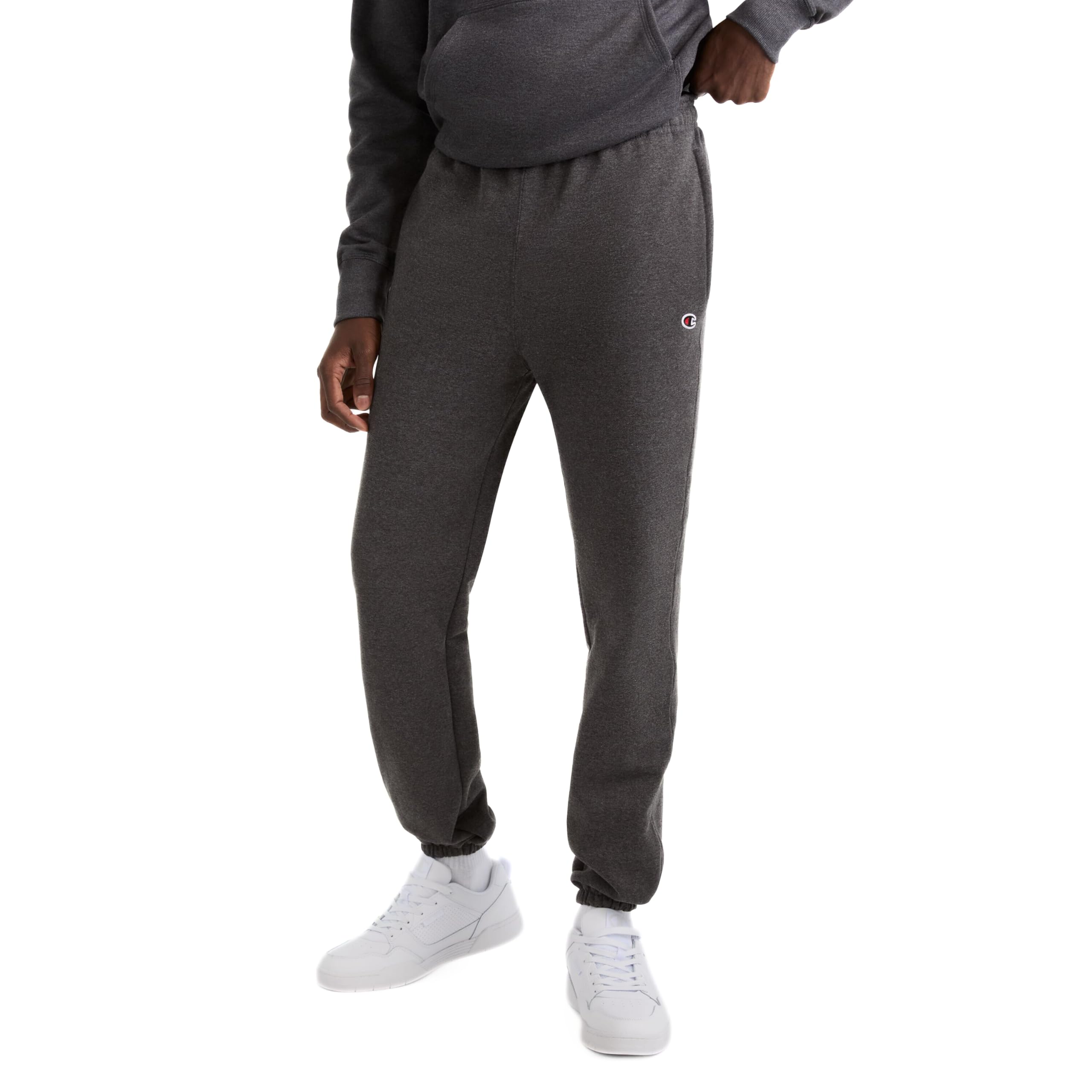 Champion Mens Cinched-Bottom Lounge Pants Standard Fit Lightweight Available in Regular and Big Tall
