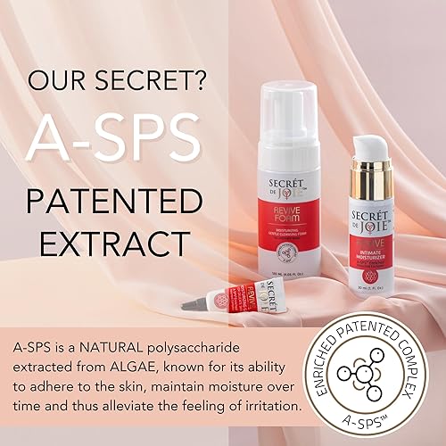 Miniatura 3 de REVIVE - Hidratante vaginal para mujer, nuevo gel hidratante íntimo patentado a base de algas A-SPS para sequedad vaginal, molestias e irritación,