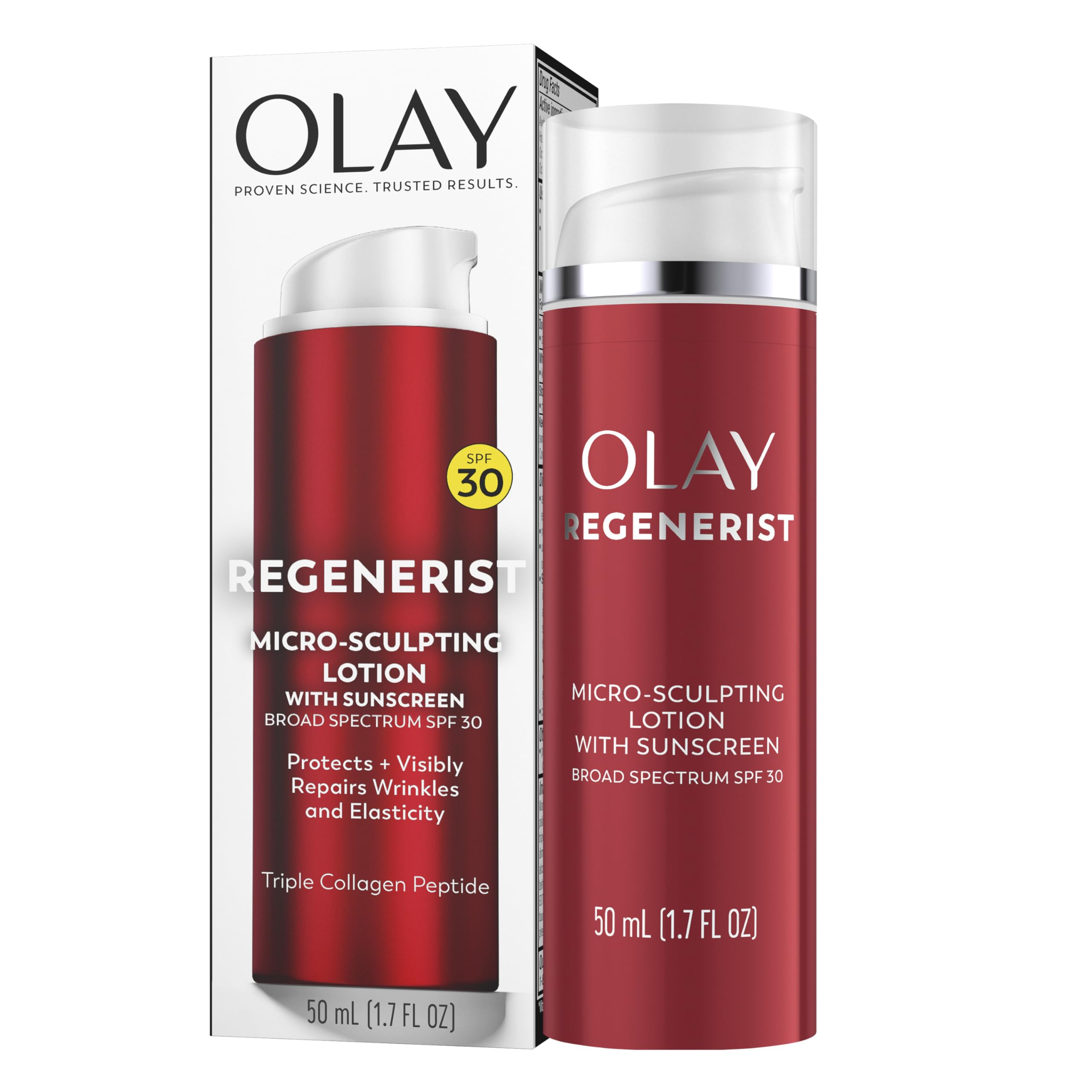 Olay Regenerist Micro-Sculpting Cream z Sunscreen Advanced Anti-Aging 50 ml, opakowanie może być różne