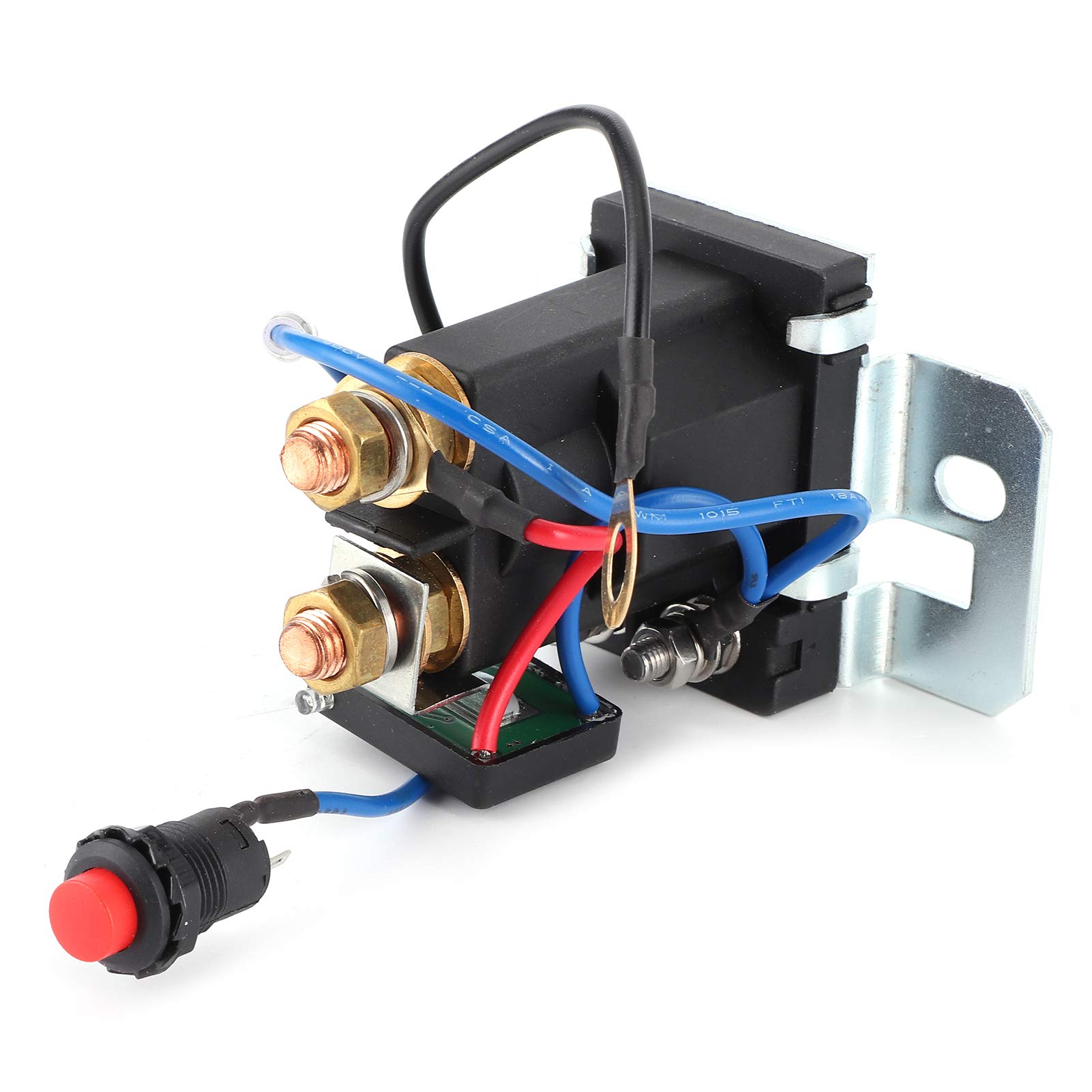 Brrnoo Juego de relé Aislador de Batería con Control Automático de Voltaje de 6 Terminales para Modificación de Vehículos, Ideal para Automóviles, Vehículos Recreativos y Yates