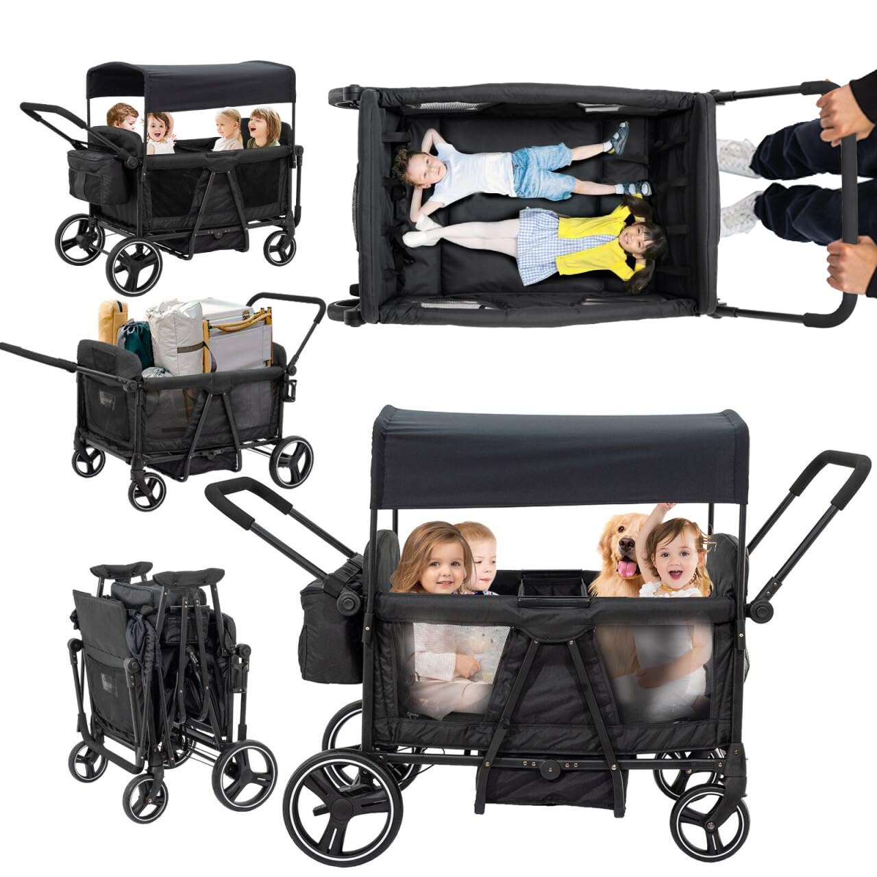 Voupou 4-Seater Stroller Wagon