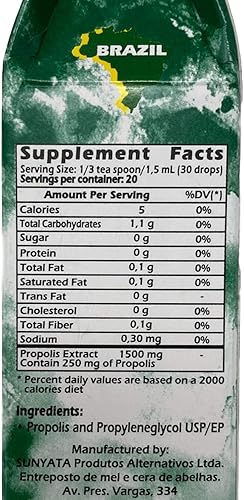 Miniatura 4 de Pon Lee Brazil Green Bee Propolis Liquid Extract No Alcohol 30ML 1 Pack