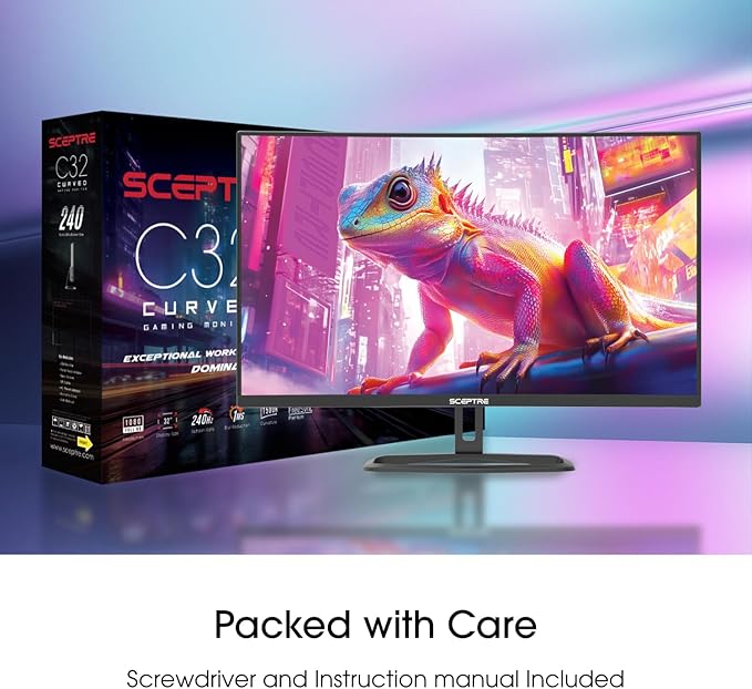 Monitor Curvo Gaming 32 Pulgadas Resolución Full HD 1080p miniatura 4