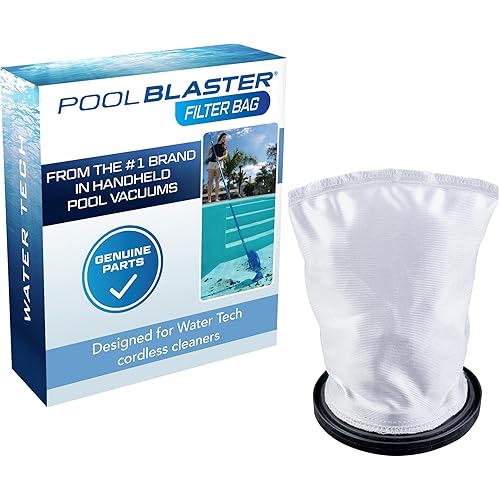 POOL BLASTER Genuine Replacement Sand & Silt Filter Bag for Max CG, Max HD, Millennium, and Volt FX-8 Pool Vacuums by Water Tech