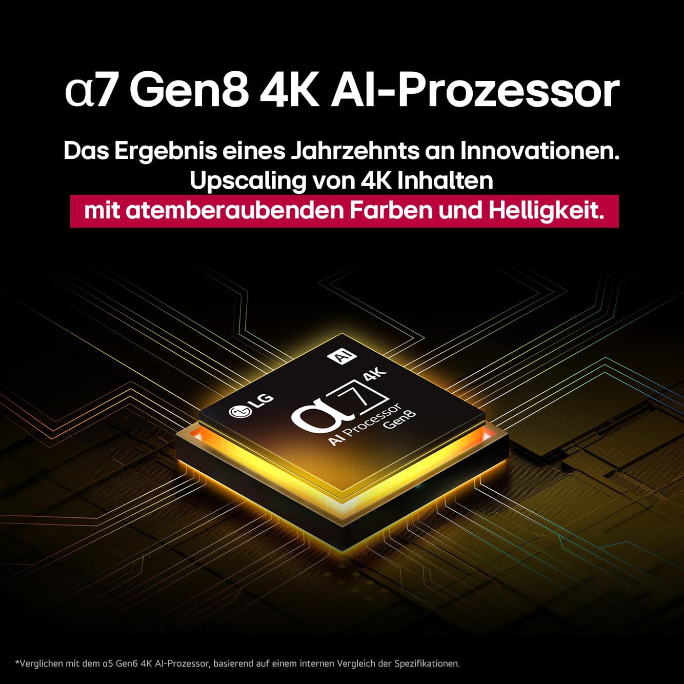 LG 43UA75006LA TV 43 Zoll (109 cm) 4K UHD AI TV (α7 Gen8 4K AI Prozessor, webOS 25, 60Hz) [Modelljahr 2025]