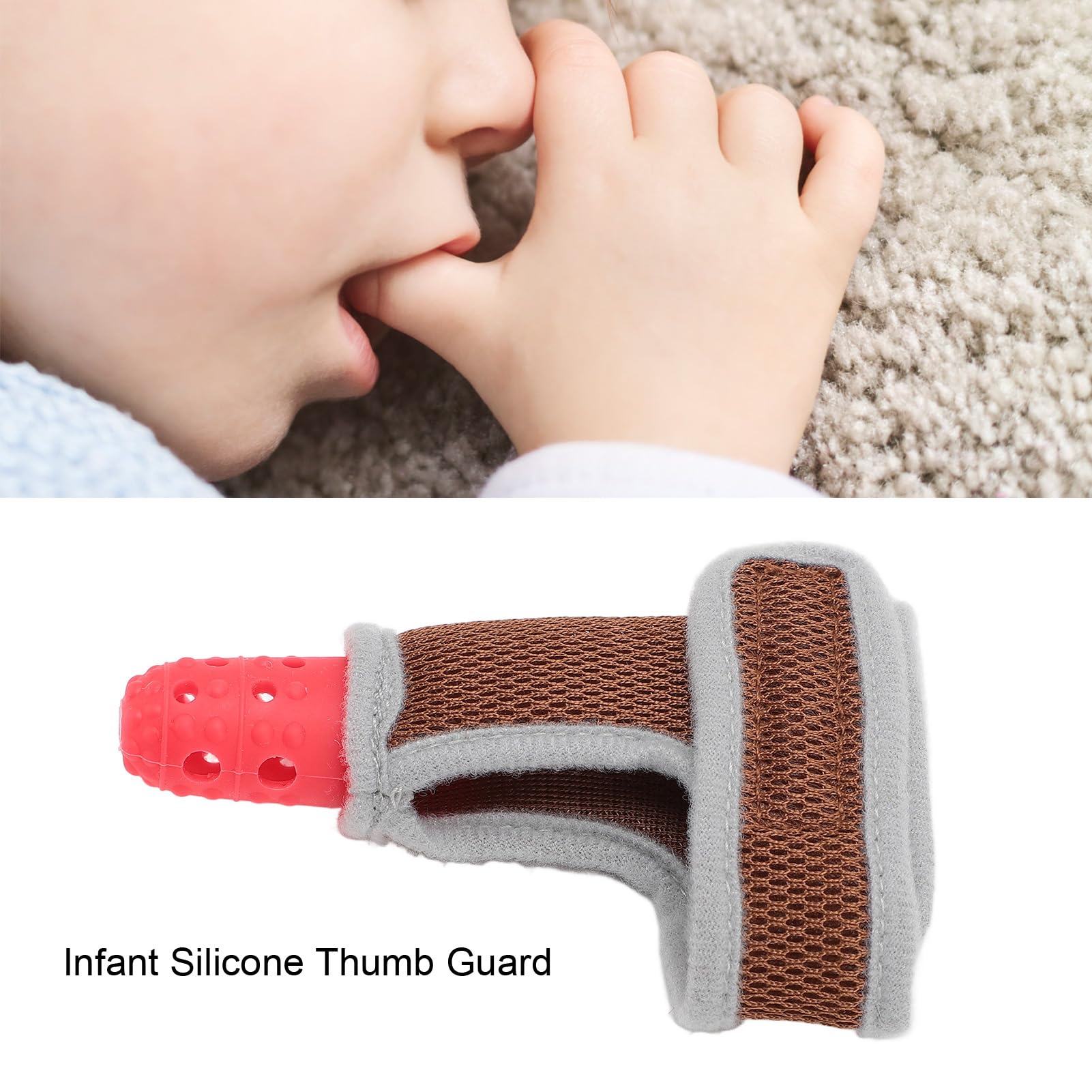 Teething Glove Silicone Thumb Guard to Stop - Image 3