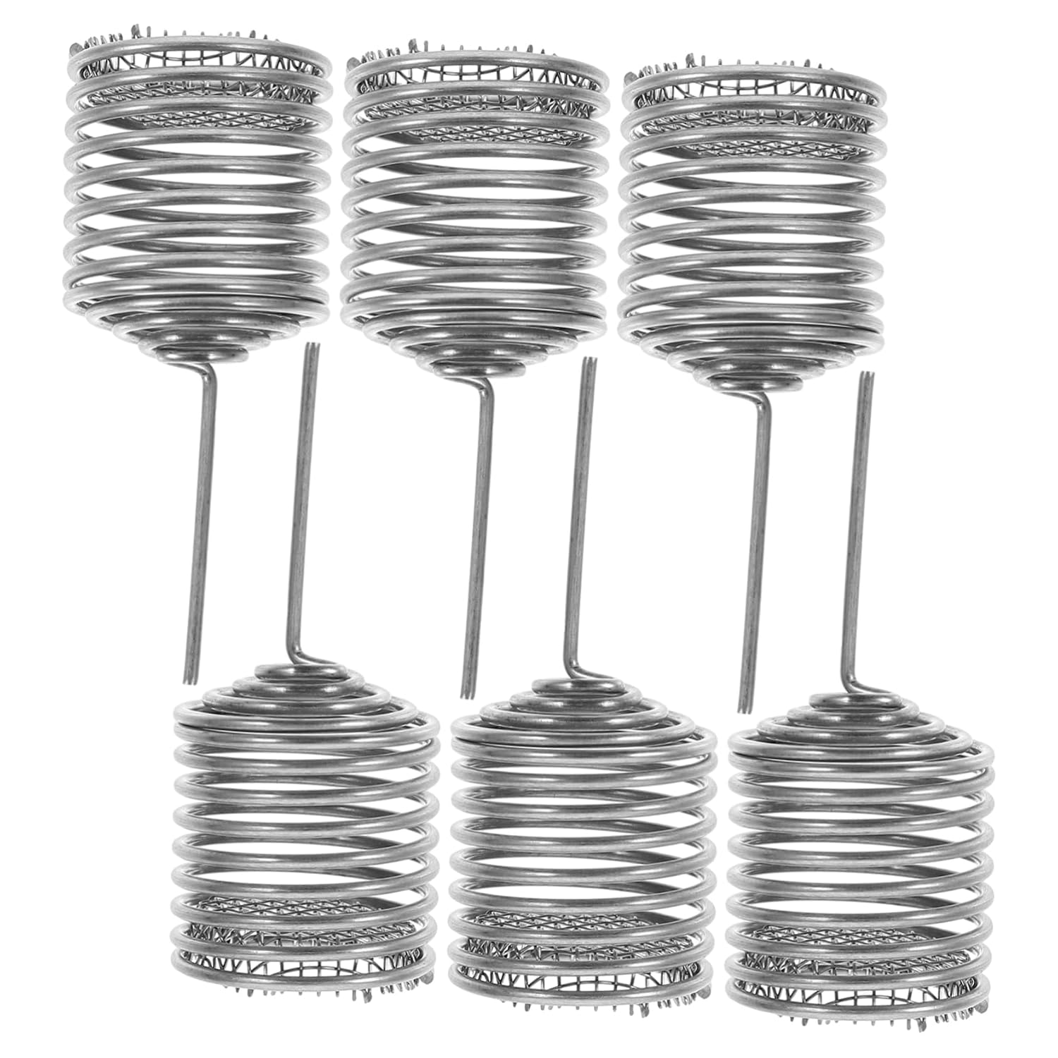 6pcs Fertilizer Baskets Stainless Steel for Bonsai Soil Planting