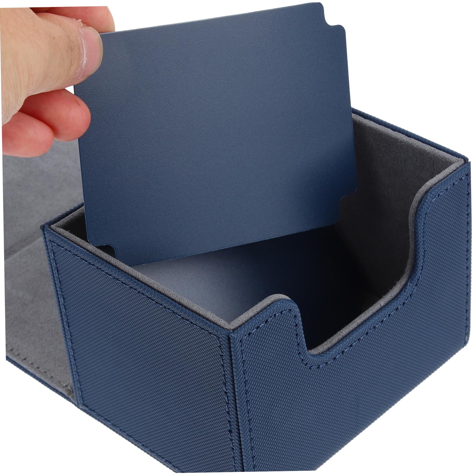 ibasenice Scatola Porta Carte Da Poker Da 2 Pezzi Organizer Per Carte Custodia in Pelle Per Carte Da Gioco E Poker Portatile E Resistente Ai Graffi.