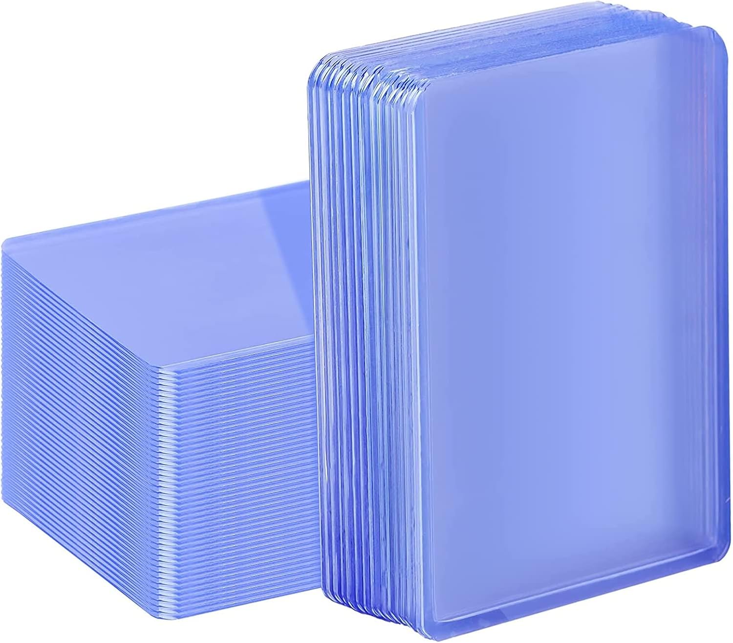 Trading Card Sleeves Hard Plastic Toploaders 3" x 4" Clear Sleeves for Collectible Trading Cards