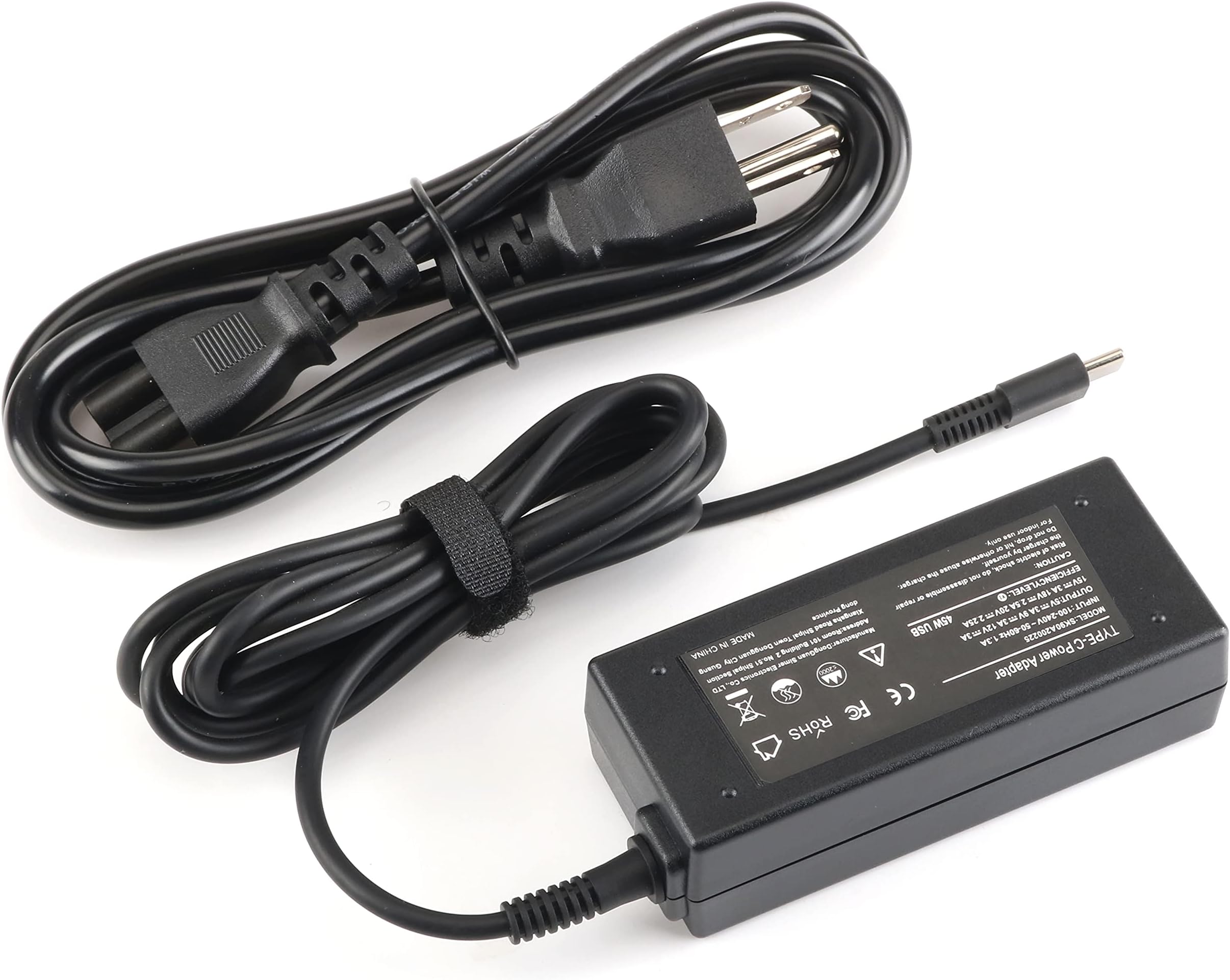 45W USB C Charger for HP Chromebook X360 11A-NA 14A-NA 14B-CA 14C-CA:11a-na0021nr na0010nr nb0013dx 14a-na0010nr na0061dx na0020nr na0023cl na0642cl 14a-ca0022nr 14b-ca0010nr ca0061wm 14c-ca0053dx