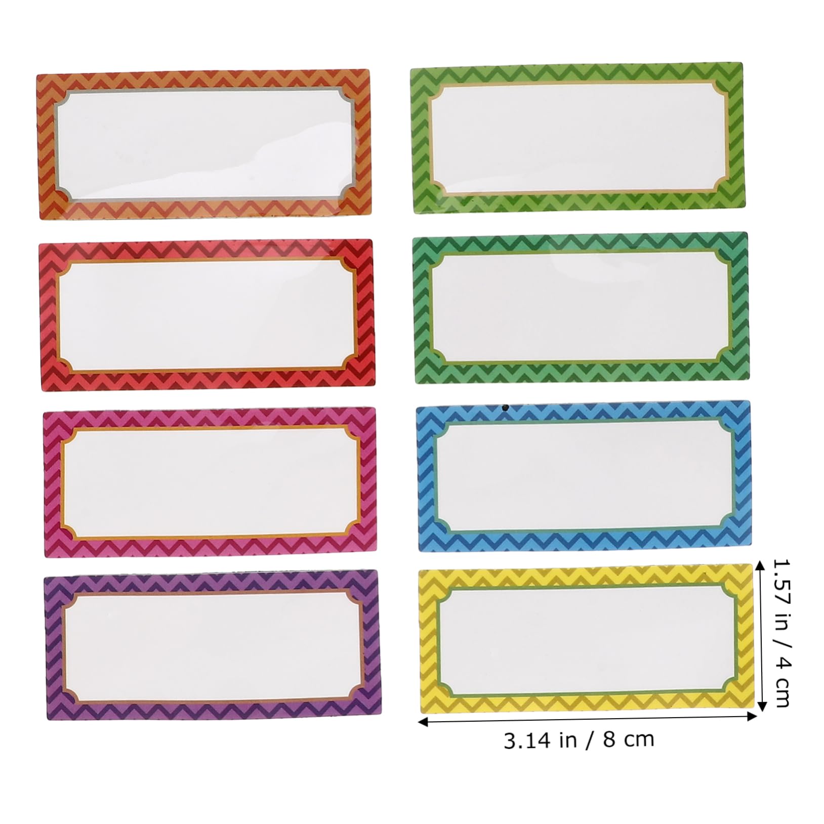 DOITOOL 5 Sätze Magnetische Namensschilder Set Wiederbeschreibbare Etiketten Mit Buntem Design Für Whiteboard Kühlschrank Und Vielseitige Namensetiketten Für Büro Schule Und 16 Stück * 5