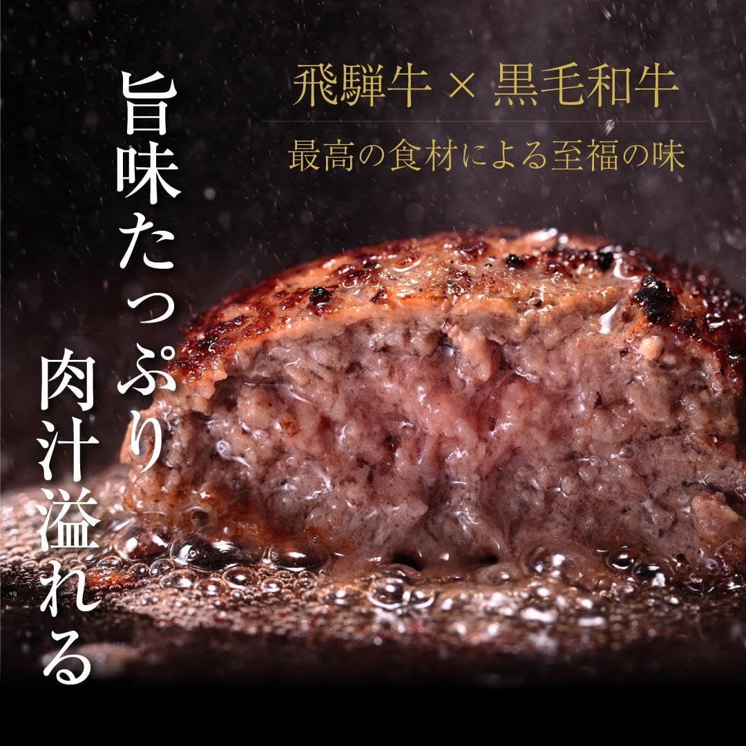 ハンバーグ ギフト 飛騨牛 挽き肉 牛肉 国産和牛 冷凍 特選 贈り物 国産牛 【群馬県産】 100％ 【飛騨牛入りハンバーグ150g×6