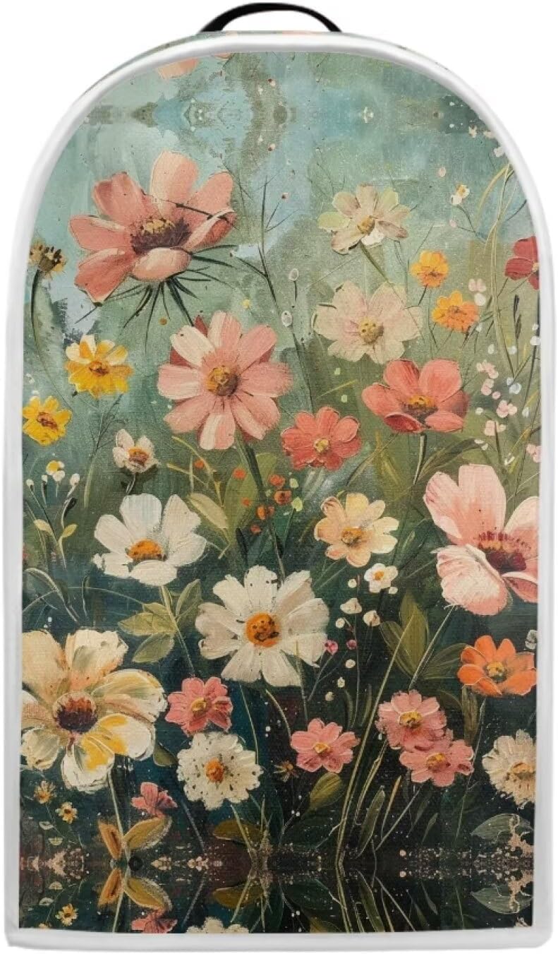 Floral Print Blender Covers Stand Mixer Or Coffee Maker Juice Appliance Cover Blender Dust Cover Waterproof Easy Clean Suitable for Coffee Machines Stand Mixers
