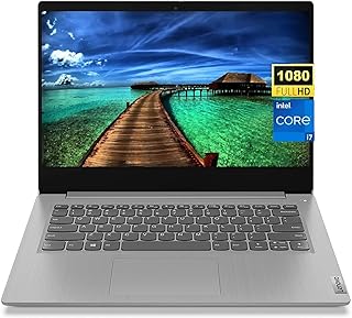 Lenovo IdeaPad 3 14" FHD Laptop, 11th Gen Intel 4-Core i7-1165G7 Processor, Intel Iris Xe Graphics, 32GB RAM 1TB SSD, Fingerprint Reader, Webcam, WiFi, Bluetooth, Windows 11 Home, Gray