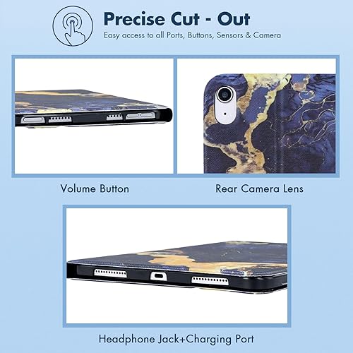 Miniatura 106 de Dteck Funda para iPad mini de 7/6ª generación (A17 Pro/A15) versión 2024/2021 (8.3 pulgadas), bonita funda con diseño de árbol con función