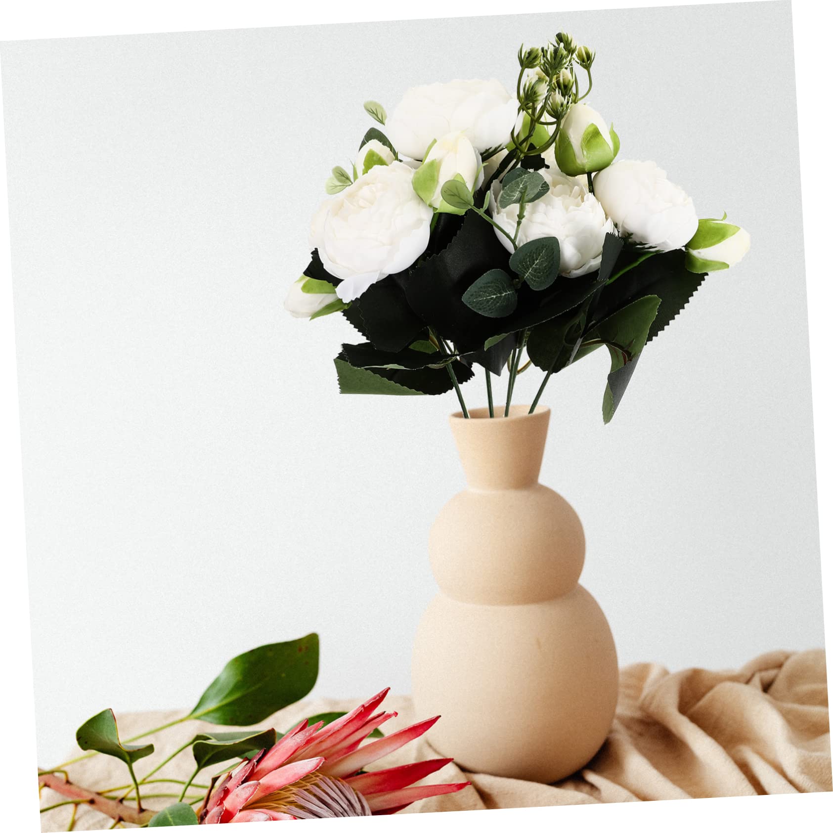 Zerodeko 6stücke Künstliche Pfingstrosen Blumenstrauß Für Hochzeit Und Heimdekoration Realistische Pflegeleichte Seidenblumen Für Stilvolle Arrangements Und Kreative -projekte