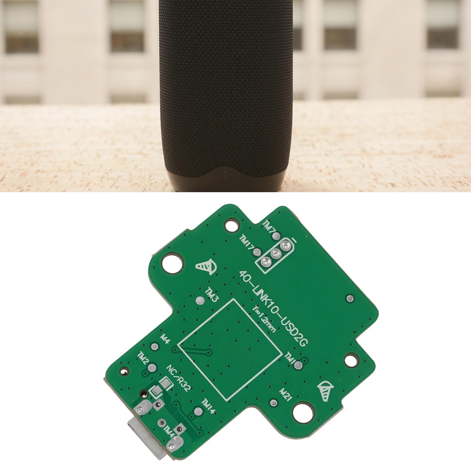 ECSiNG Modulo connettore porta di ricarica audio Bluetooth compatibile con JBL Link 10