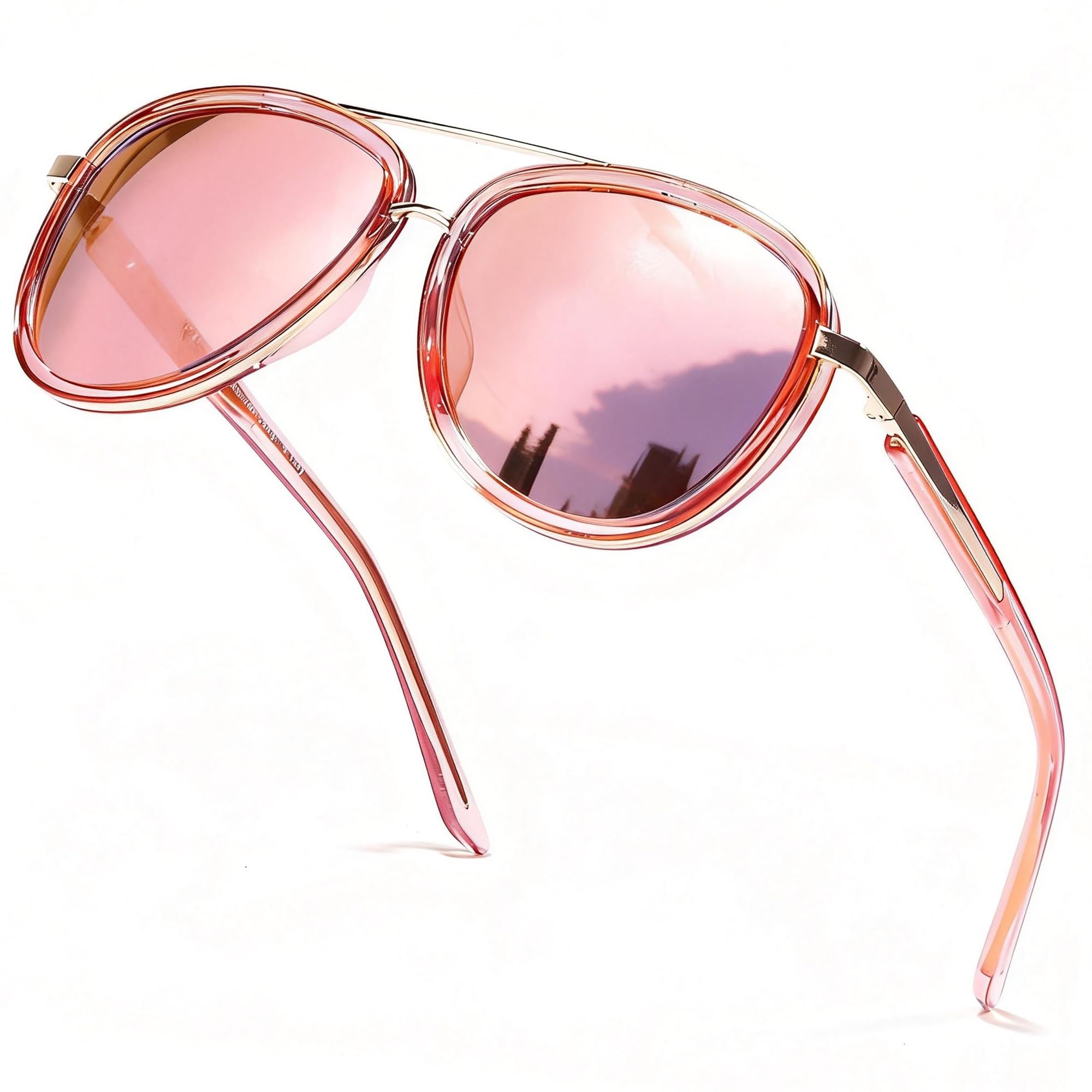 SIPHEW Polarized Aviator Sunglasses