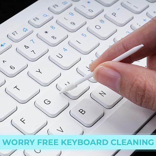 Vista 35 de Chinco 200 hisopos de limpieza para impresora de inyección de tinta, cabezal de impresión, cámara, lente óptica, equipo óptico (verde)