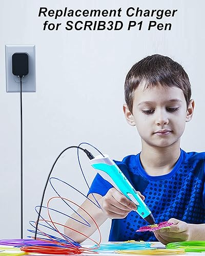 Miniatura 7 de Cargador de bolígrafo SCRIB3D compatible con bolígrafo de impresión 3D SCRIB3D P1 con pantalla, bolígrafo de impresión 3D avanzado, bolígrafo 3D