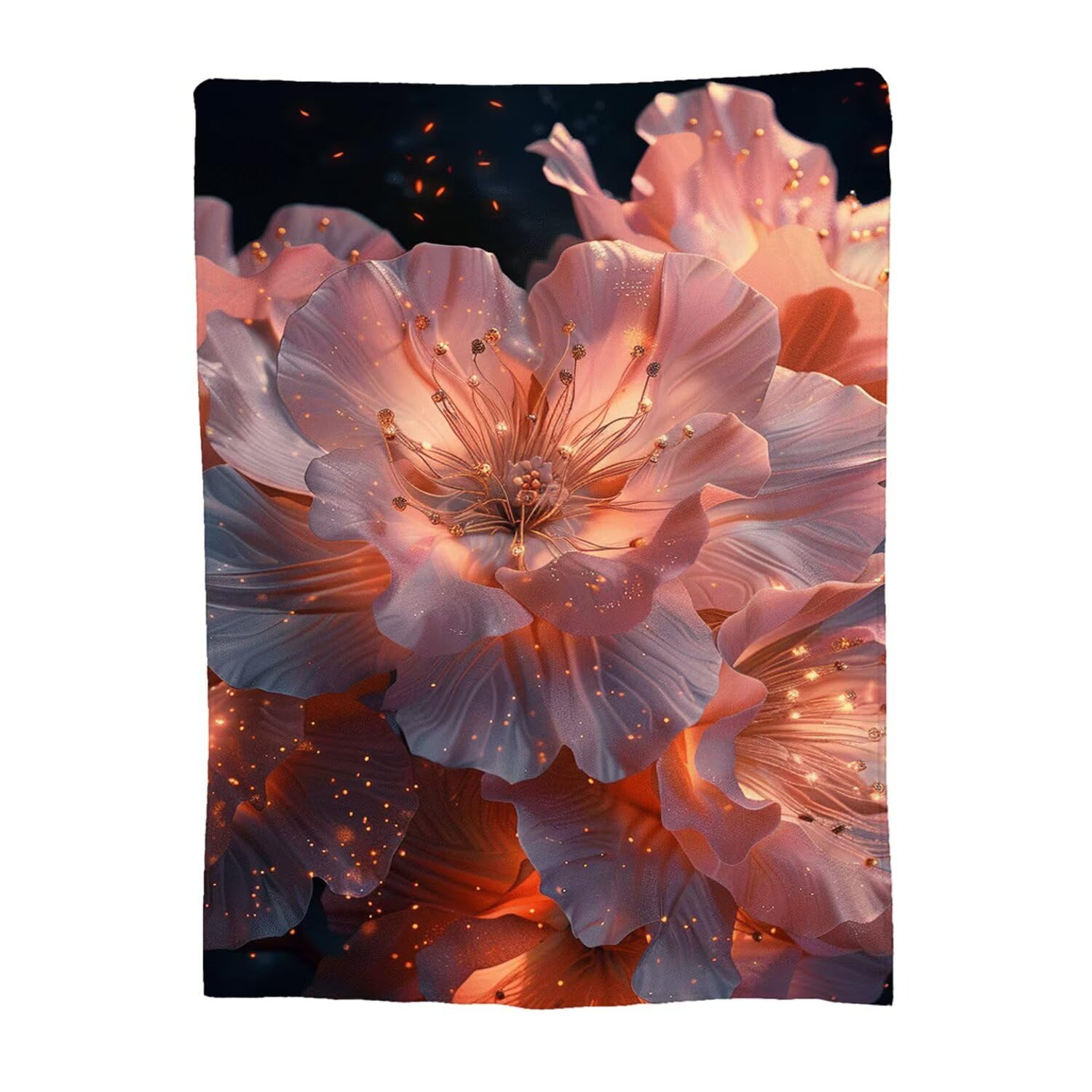 Jeté de canapé rose pour des soirées cocooning au salon