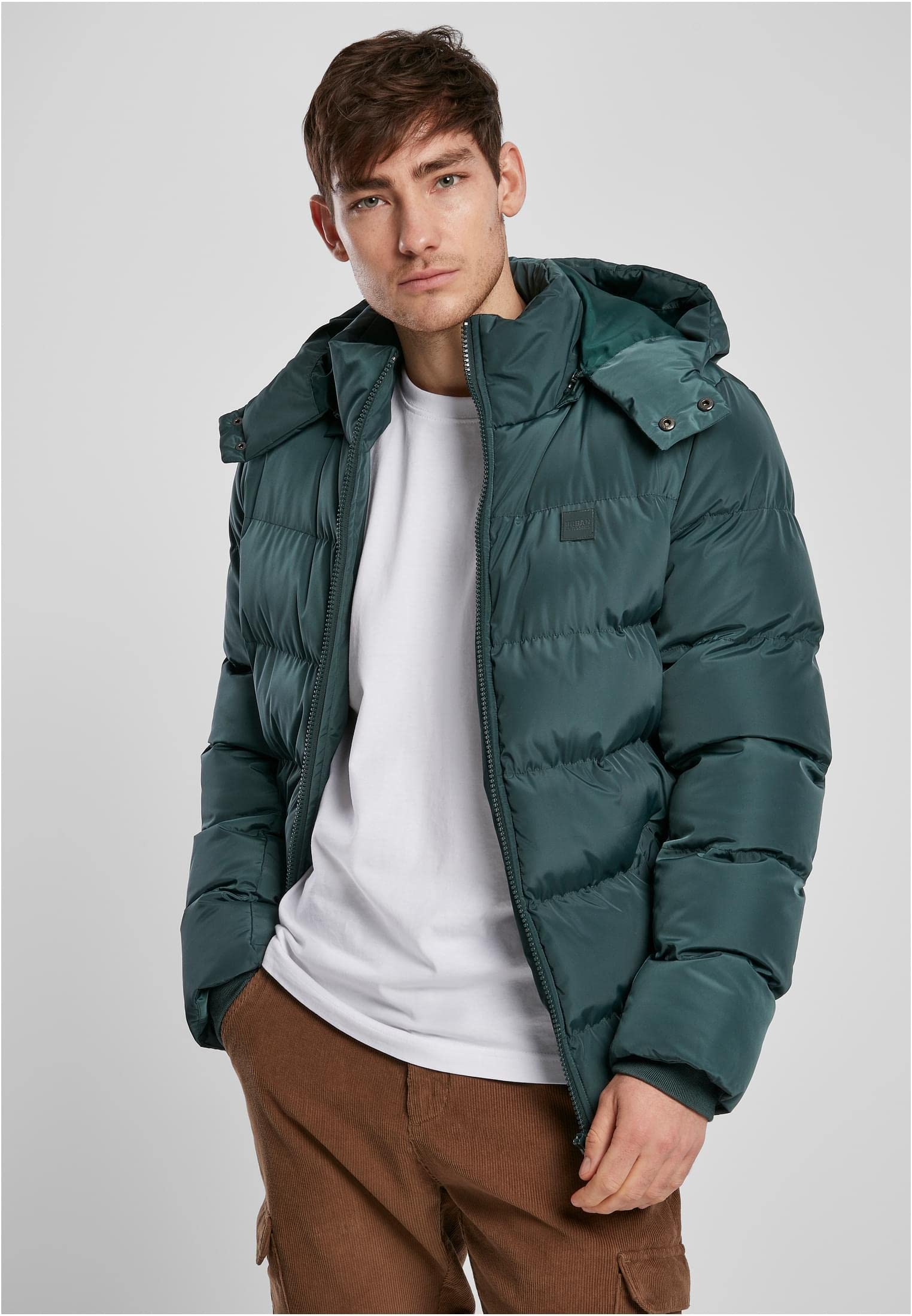 Urban Classics Kurtka Mężczyźni Hooded Puffer Jacket
