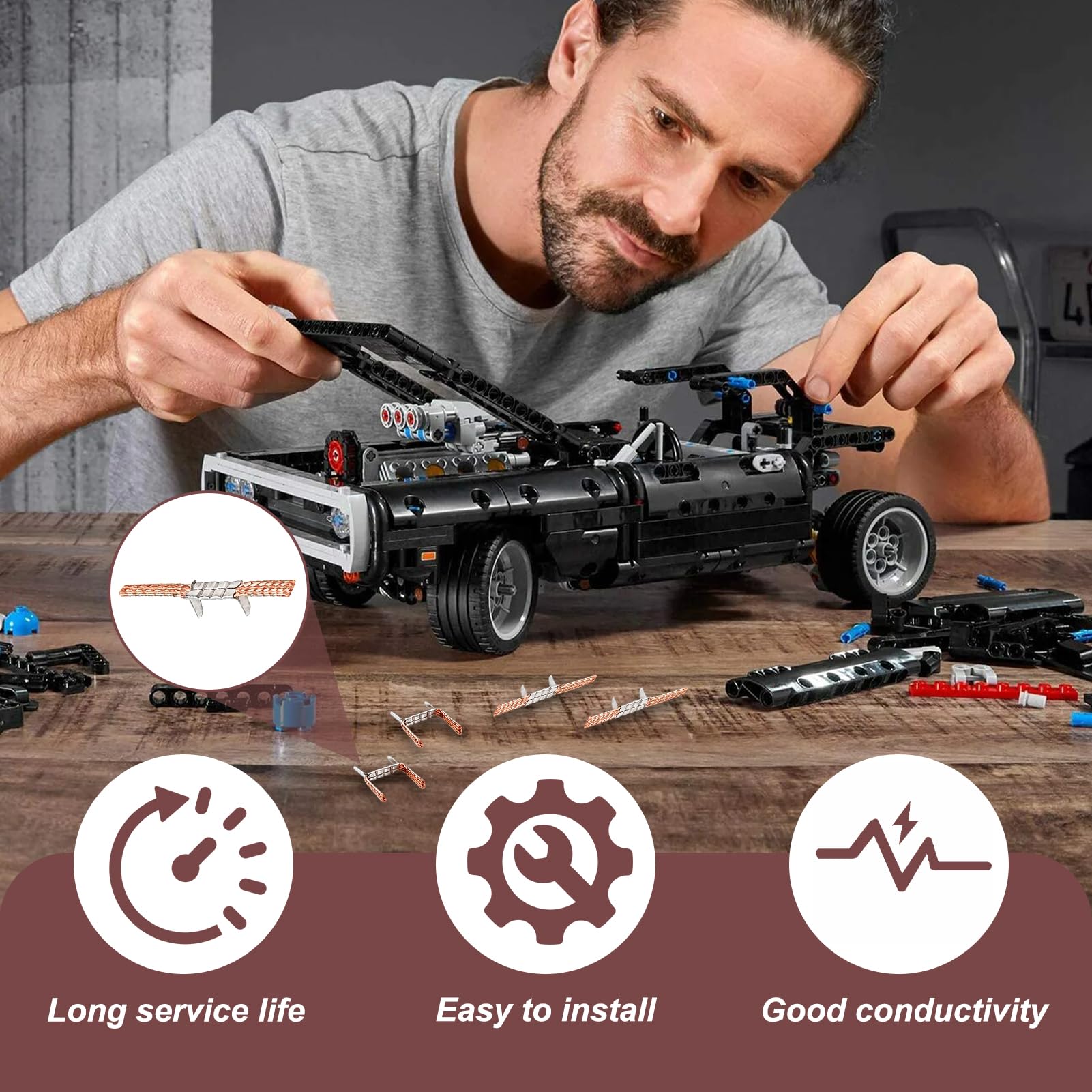 10 Trencillas Dobles Para Coches De Slot Carrera Digital | Compatibles Con Digital 124, 132 Y Evolution, Control Bluetooth