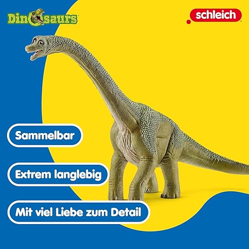 Vista 3 de Schleich North America - Figura de braquiosaurio.