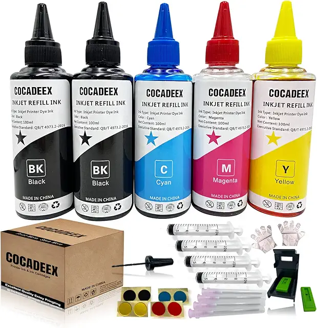 Kit de recharge d'encre COCADEEX pour cartouches 302/302XL - Cartouche most