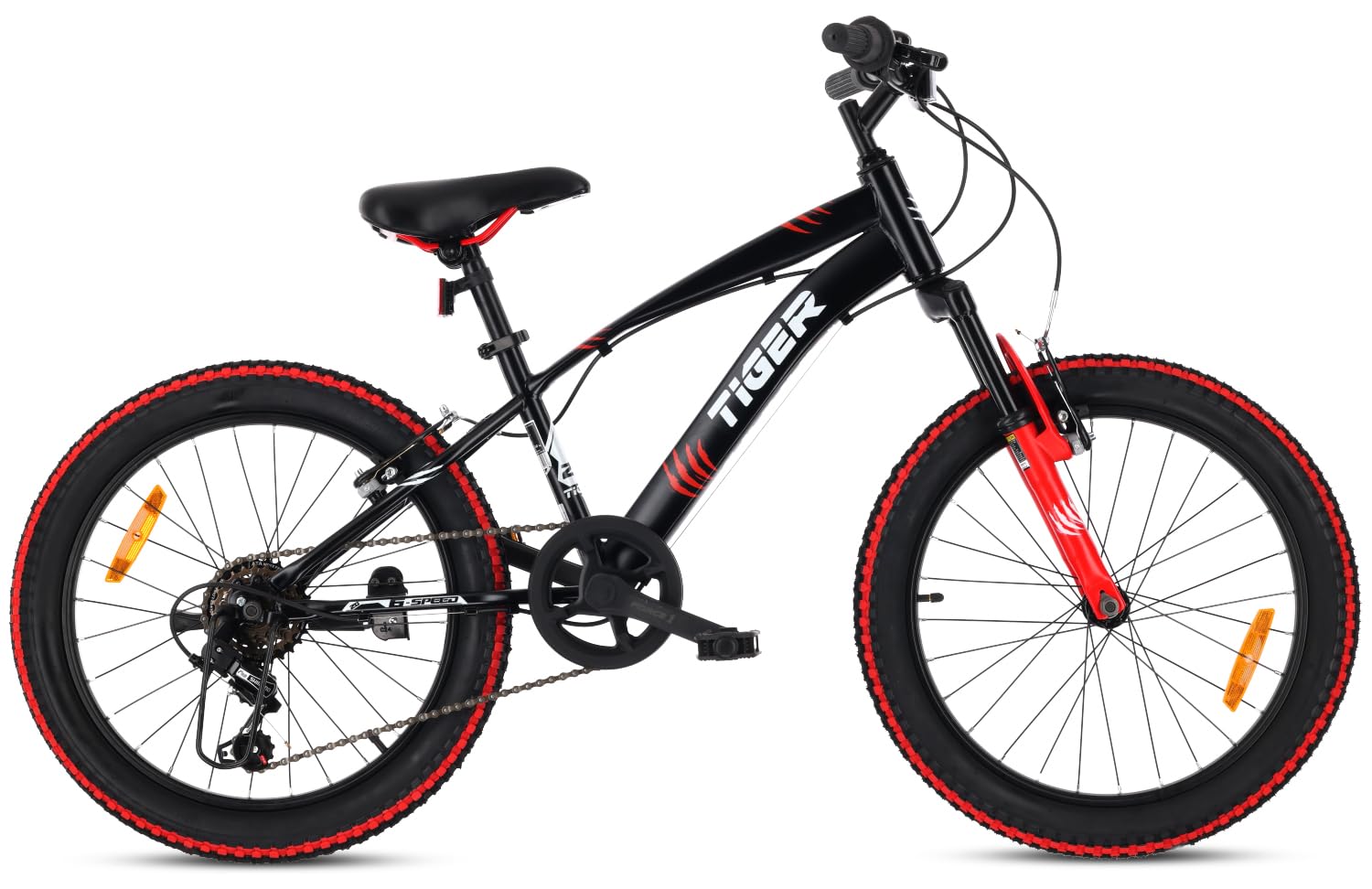 Tiger Bike Bicicletta per bambini 20 pollici 6 velocità Shimano