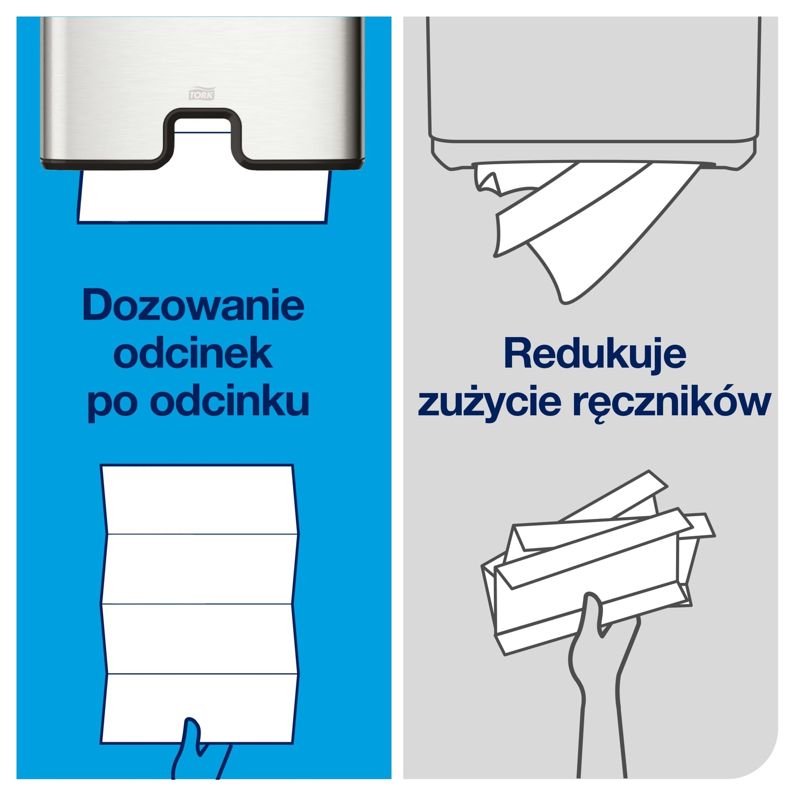 Tork Xpress Miękkie, Składane Ręczniki do Rąk, Białe, H2, Zaawansowane, 2-Warstwowe, Składane w M, Duże, 12 x 200 Arkuszy, 120454