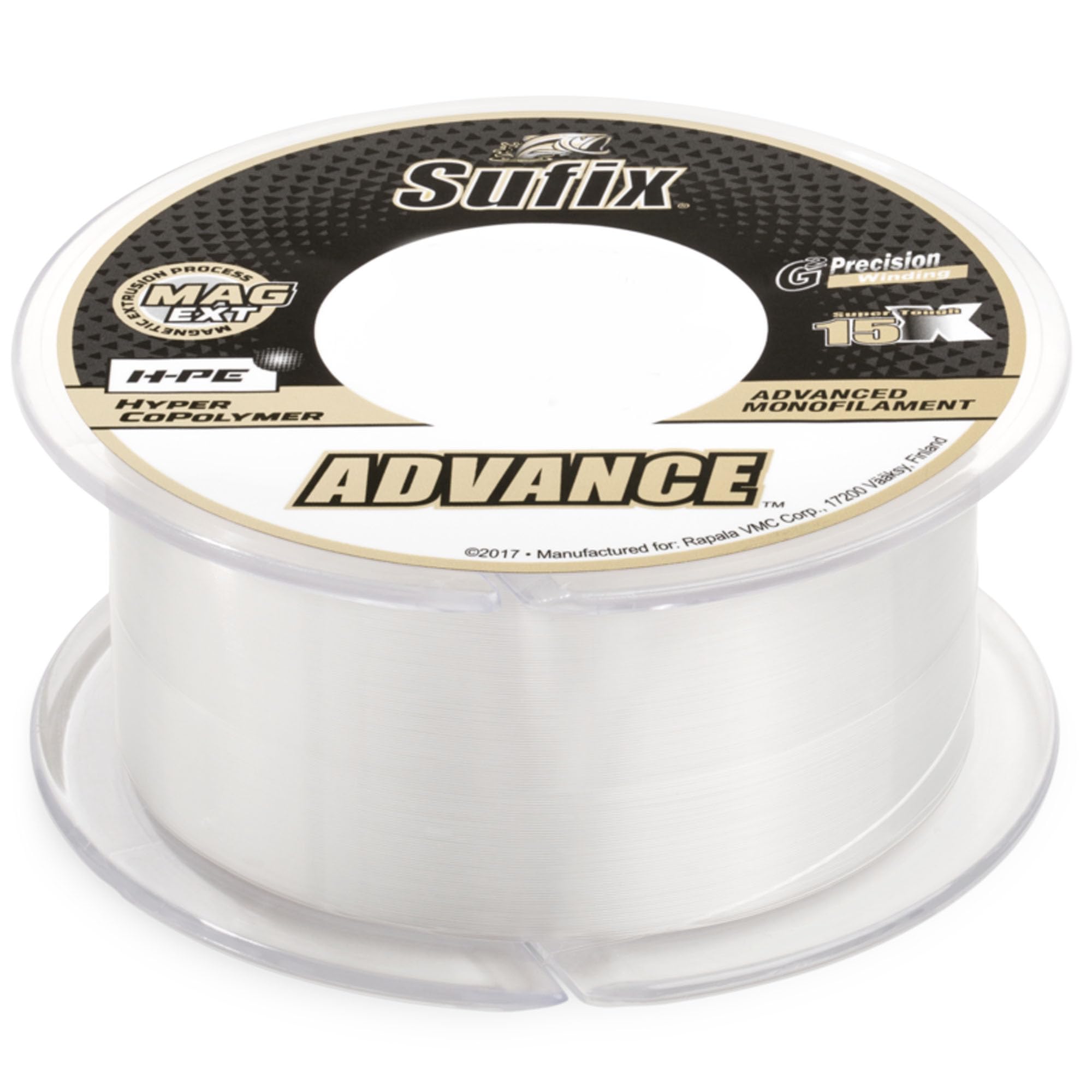SufixAdvance Clear Monofilament 250-330 Yard Spools