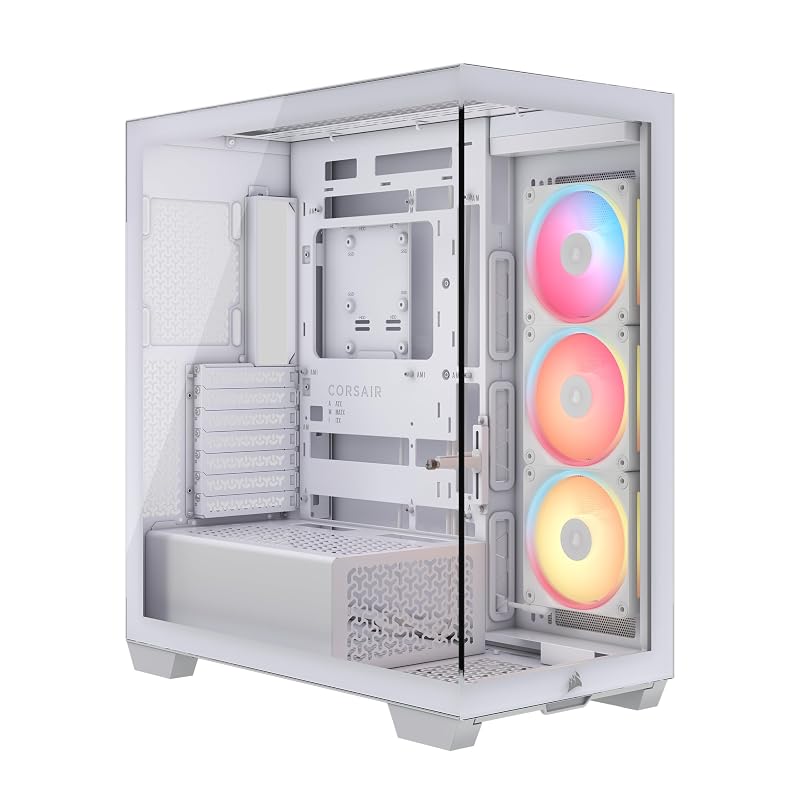 Corsair 3500X LX-R RGB — case bianco per chi vuole il PC in vetrina