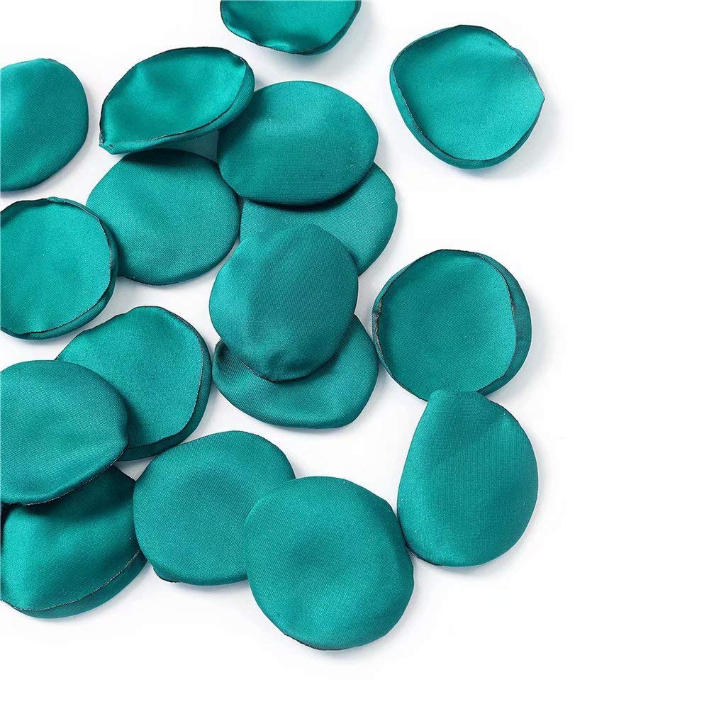 Vivianbuy 100PCS Artificial Silk Rose Flower Petals Flower Girl Petals for Wedding Party Decorations