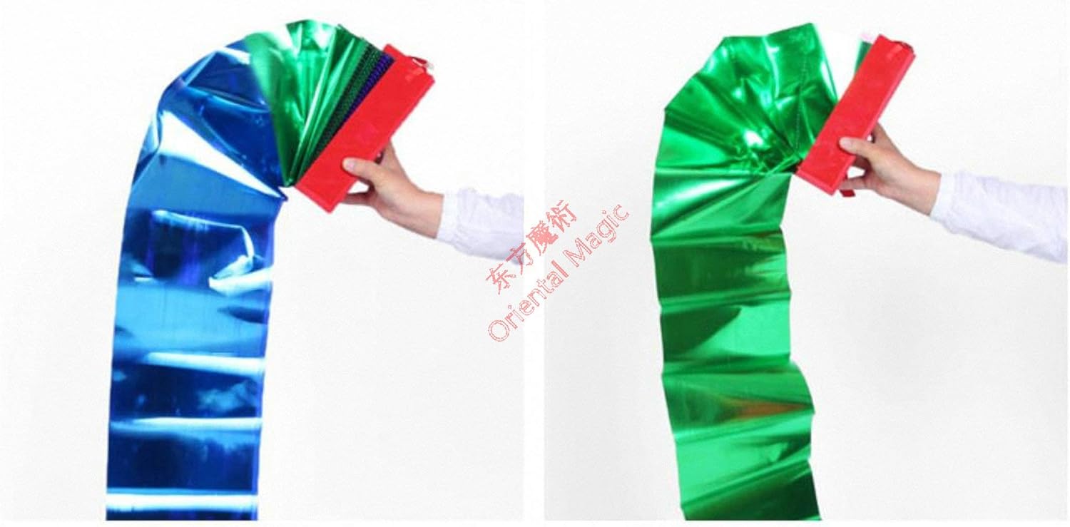 Rainbow Waterfall (20 Meters) Magic Tricks , Party Tricks, Amazing Tricks , Magic Kit,Stage Magic