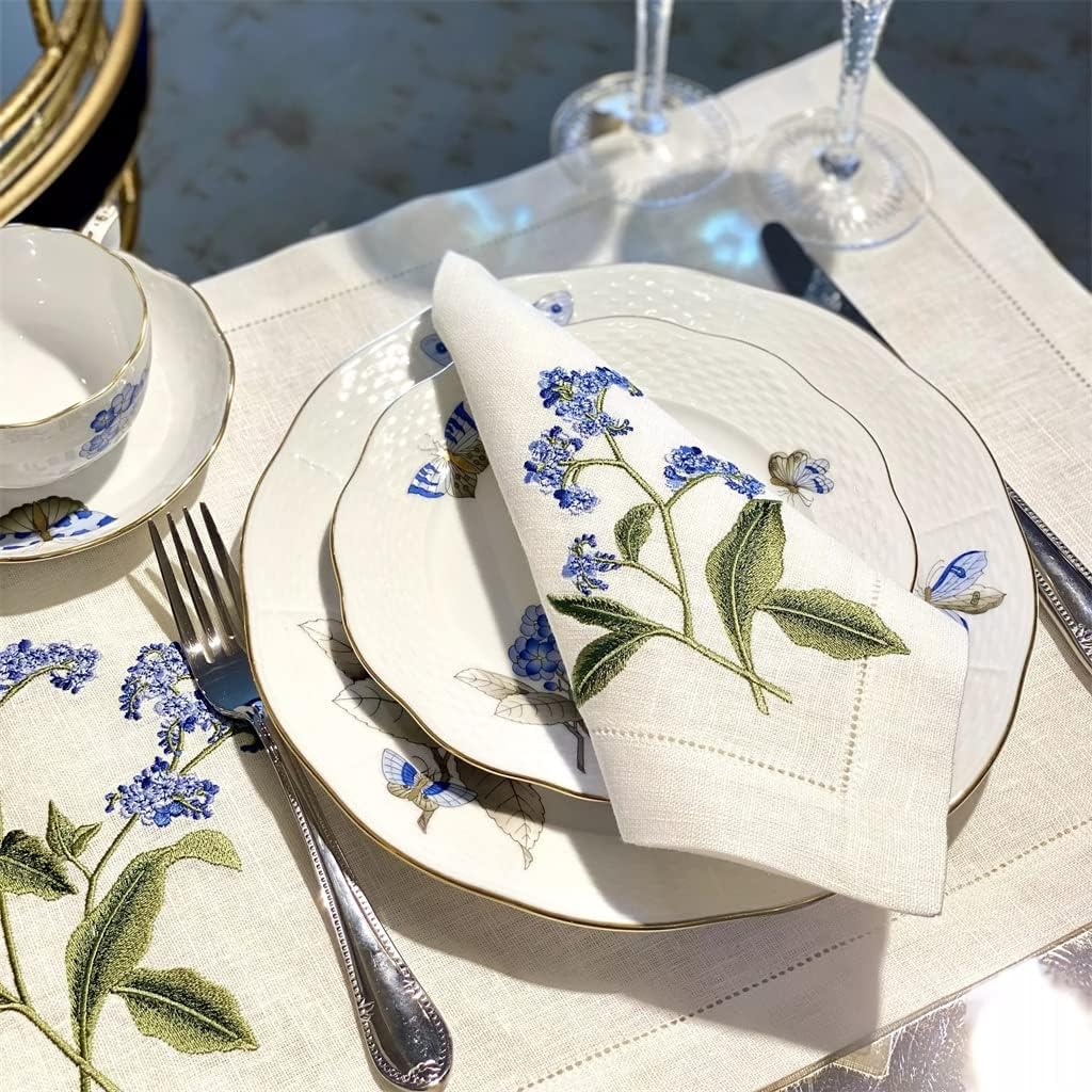 Napkin Embroidery Place Mat Home Dining Table Decoration Home Place Mat Napkin Place Mat Set
