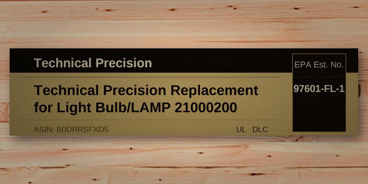 Technical Precision Replacement for Light Bulb/LAMP 21000200