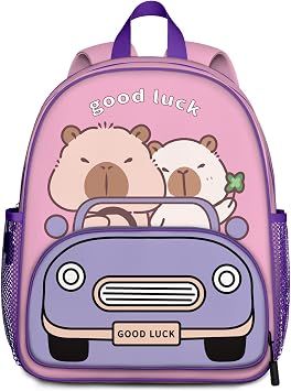 Toddler Backpack for Kids Bookbag Cute Kawaii Cartoon Kindergarten Preschool Bags Water Resistance Lightweight Schoolbag Backpacks Gifts for Boys Girls