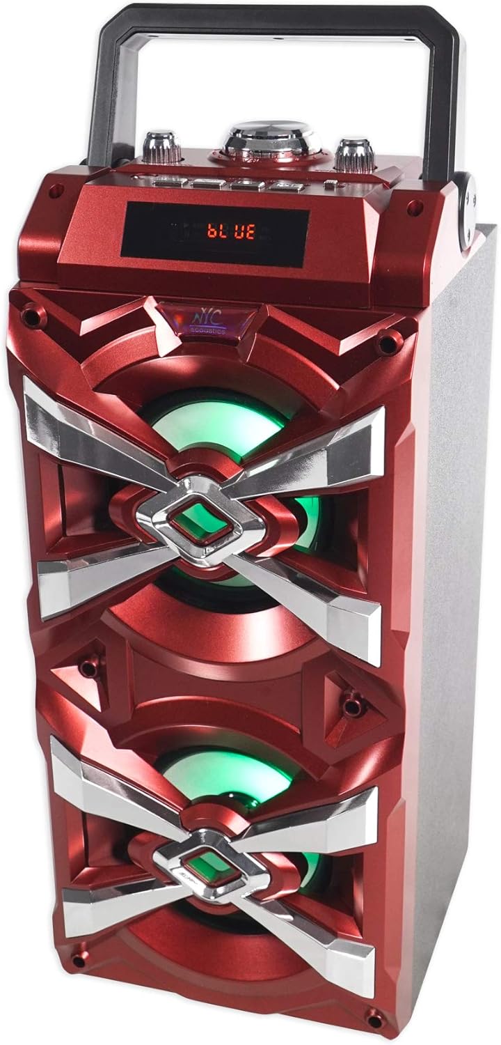 Unleash the Party Vibes: Review of the NYC Acoustics X-Tower Bluetooth Speaker!