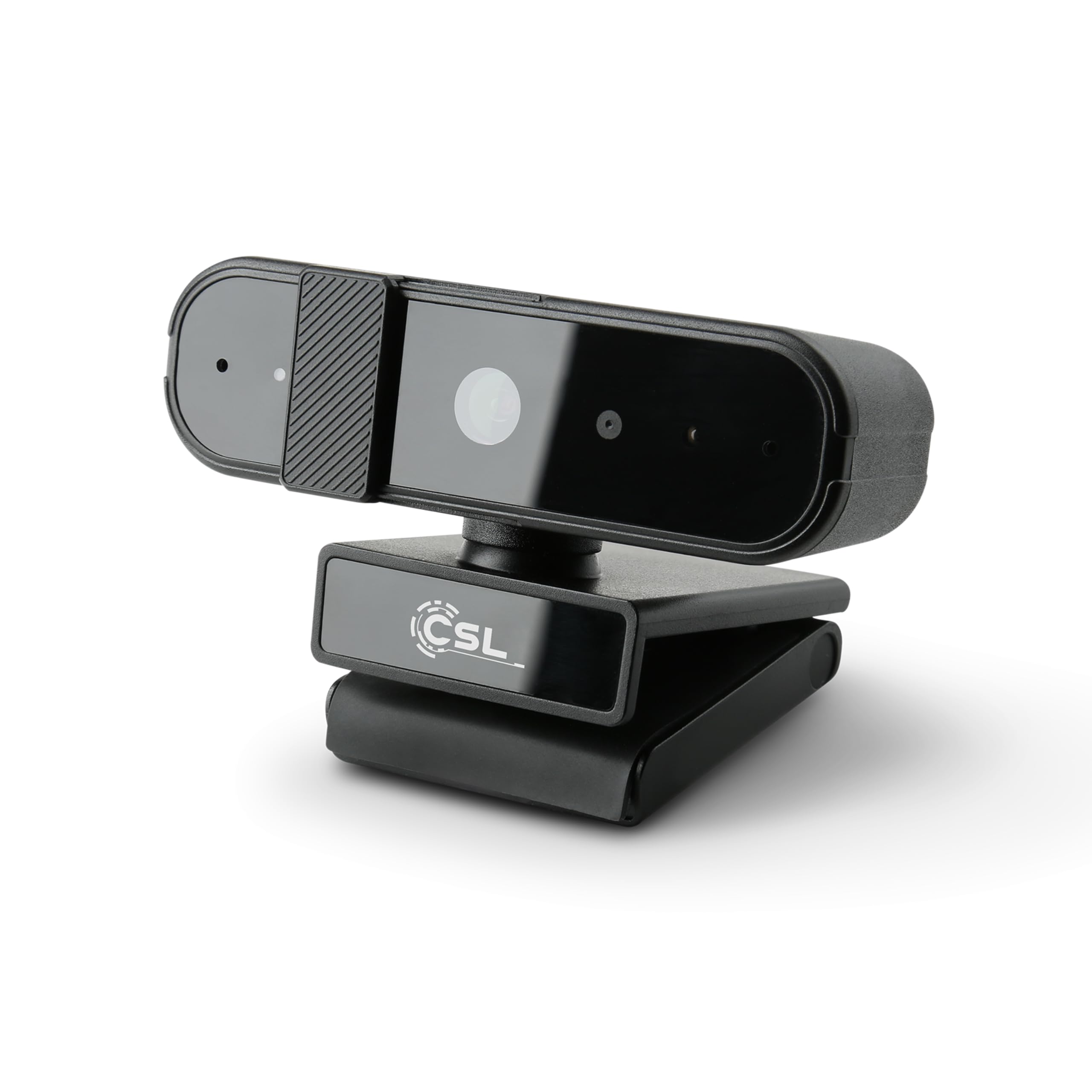 Caméra Windows Hello - Webcam CSL HelloView v2 Compact RVB, caméra de profondeur infrarouge, 2560 x 1440@30Hz, microphone intégré, chat vidéo, WQHD, 1440p, reconnaissance faciale, Windows 11 Hello