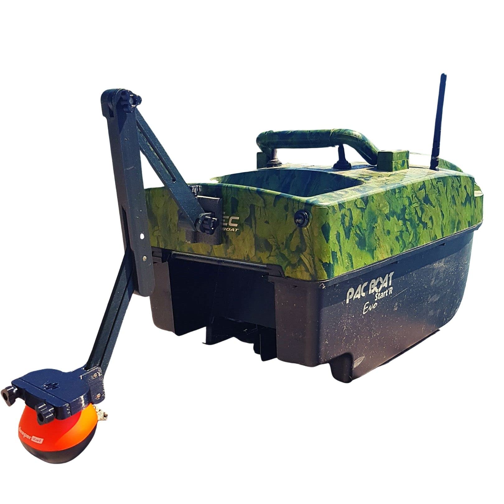 Artisan 3d Support Deeper Start pour Bateau amorceur Peche Carpe/Idéal pour Sond