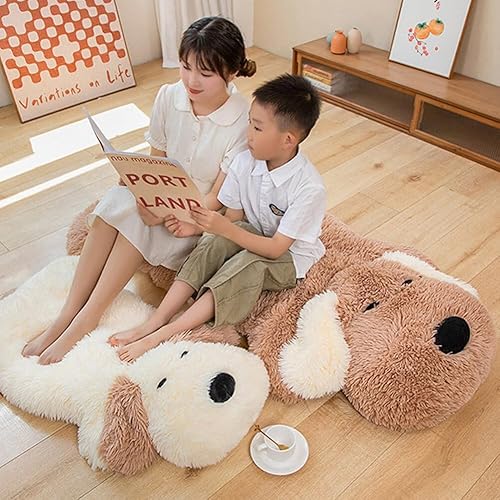 Miniatura 6 de Almohada de felpa para perro, cojín de suelo suave y gigante para dormir, juguete de peluche de perro, acogedor asiento de lectura, sofá, decoración
