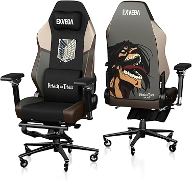 Exvega Pandora Pro Attack on Titan Licensed Gaming Chair