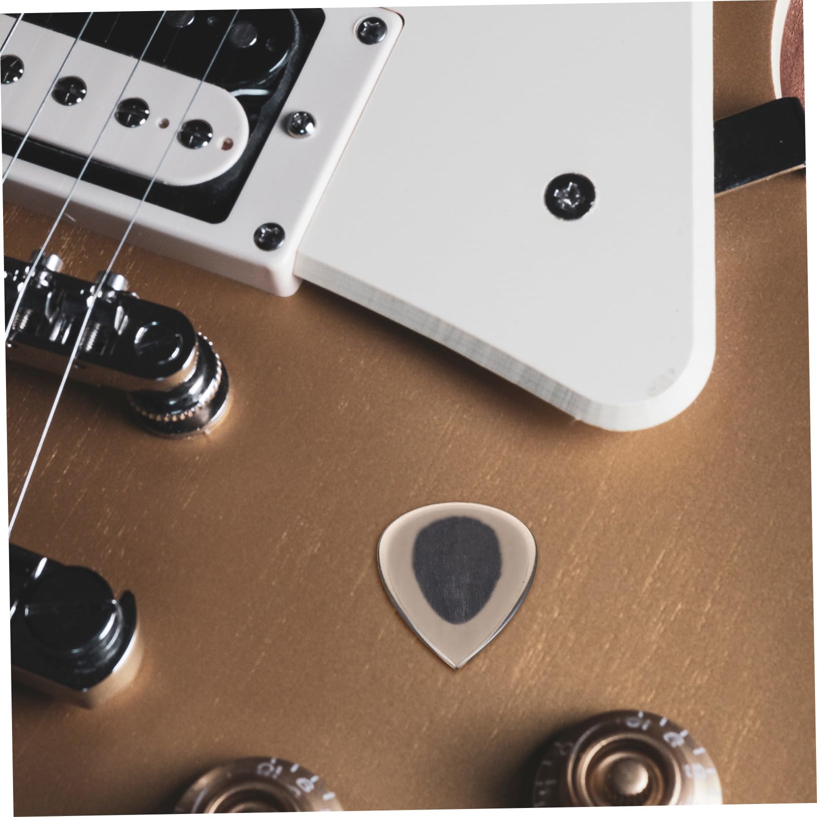 Mikinona Plettri per Chitarra Pesanti Design Antiscivolo Adatti per Chitarra Acustica ed Elettrica Realizzati in Plastica Resistente per Esibizioni in Festival di Musica Country e Jazz