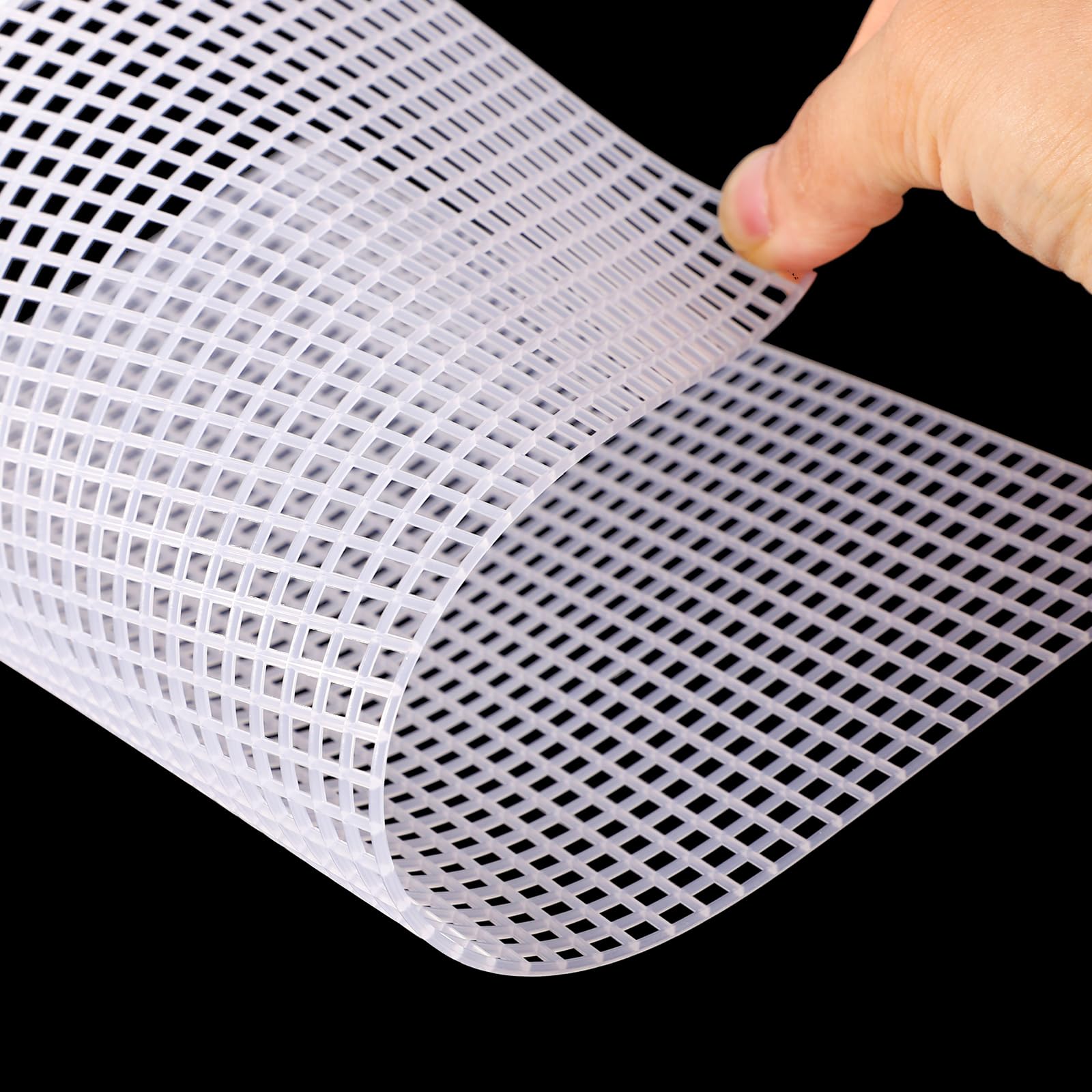 Plastic Canvas Sheets Weiß Mesh Canvas Sheets Cross Stitch Plastic Canvas Für Stricken Häkeln - View #13